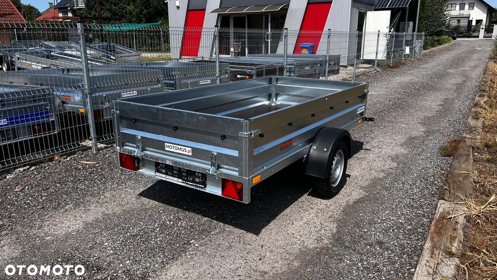 Neptun Przyczepa Neptun 263x129x40 resor+amortyzator wysokie burty Wrocław - 7