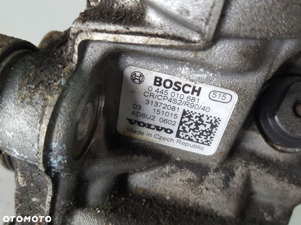 VOLVO XC60 I LIFT 13-17r 2.4 D POMPA WTRYSKOWA 31372081 - 4