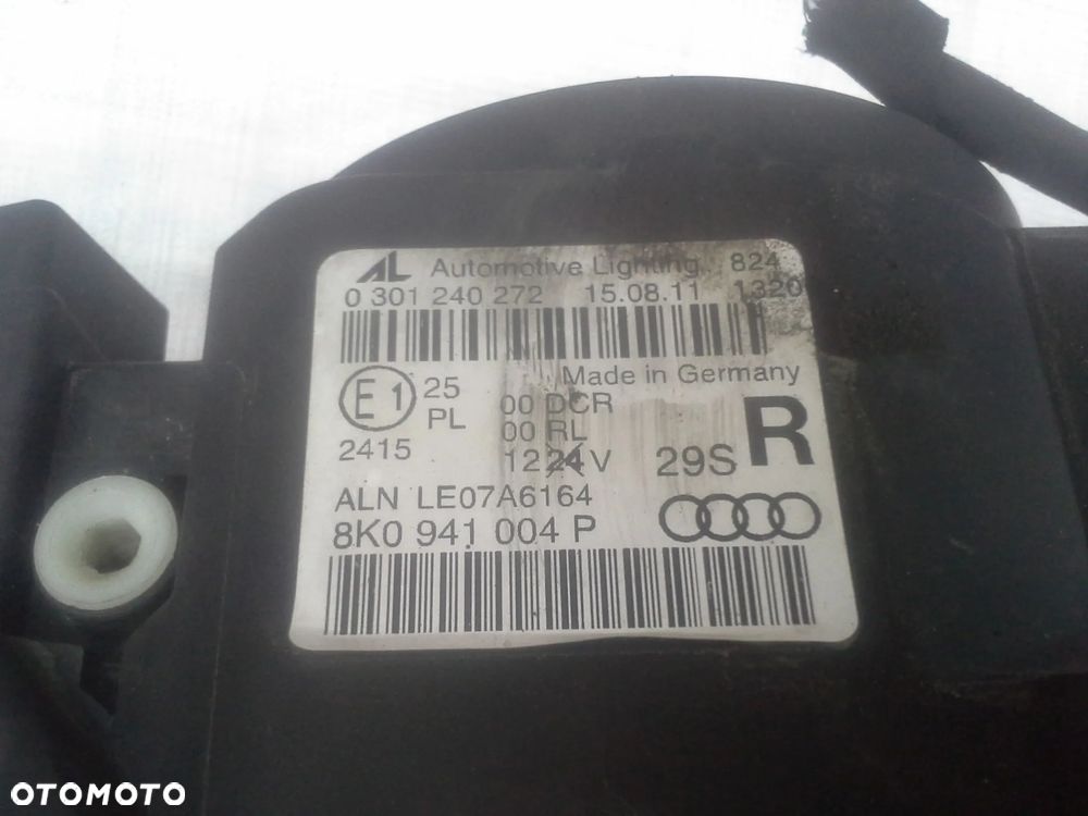 Audi A4 B8 2011r. lampy przednie komplet Xenon 8K0941003 8K0941004 Europa - 21