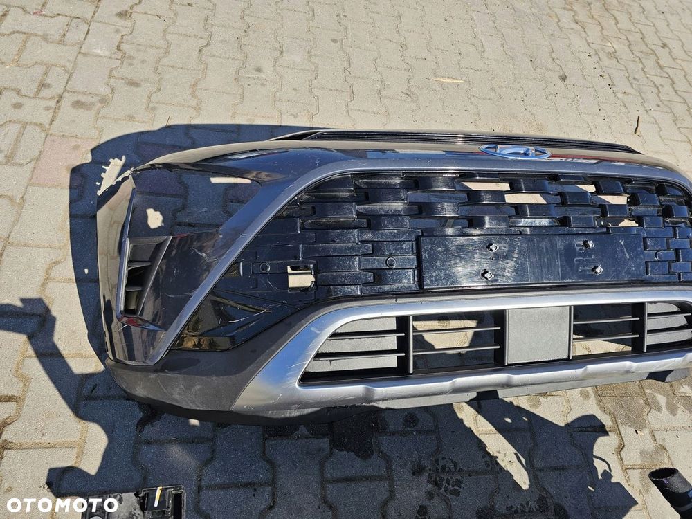 ZDERZAK MASKA LAMPY PAS CHŁODNICA KOMPLET HYUNDAI BAYON BENZYNA 2022 ROK - 5