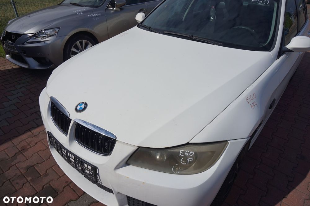MASKA ZDERZAK BŁOTNIKI LAMPY 3 E90 A34 M-PAKIET BMW 2004-2008 BIAŁY PRZÓD KOMPLETNY - 3