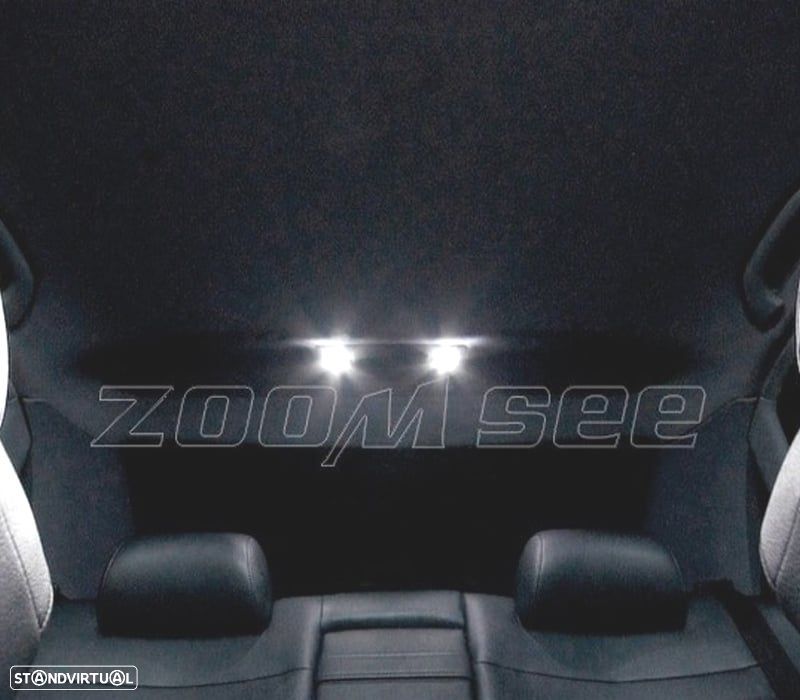 KIT COMPLETO DE 15 LAMPADAS LED INTERIOR PARA AUDI A4 S4 B5 SEDAN 96-01 - 3