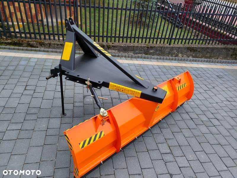 NOWOŚĆ-pług do śniegu spych-do ciągnika na tył-OBROTOWY-dowóz POLSKA - 4