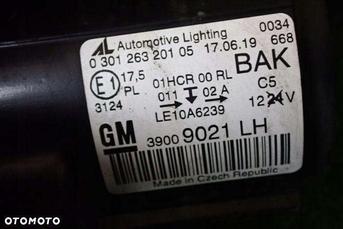 OPEL ZAFIRA C 13- reflektor lewy lampa lewa - 8