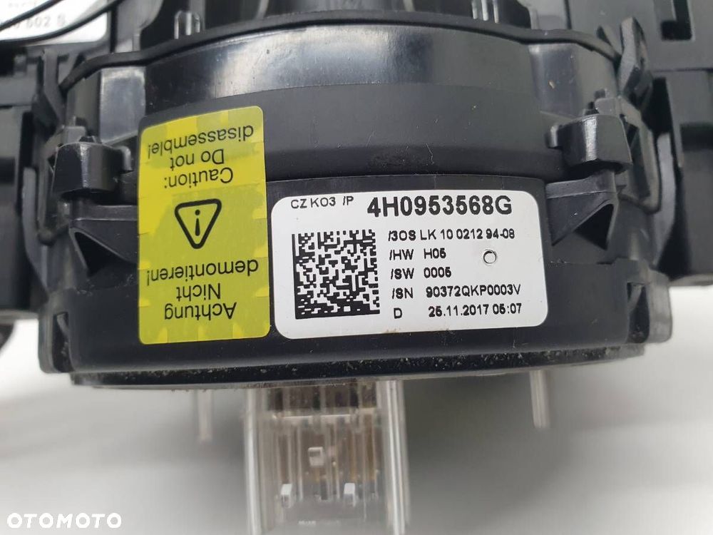PRZEŁĄCZNIK ZESPOLONY TAŚMA MANETKI AUDI A6 C7 ALLROAD 4G8953502S - 5