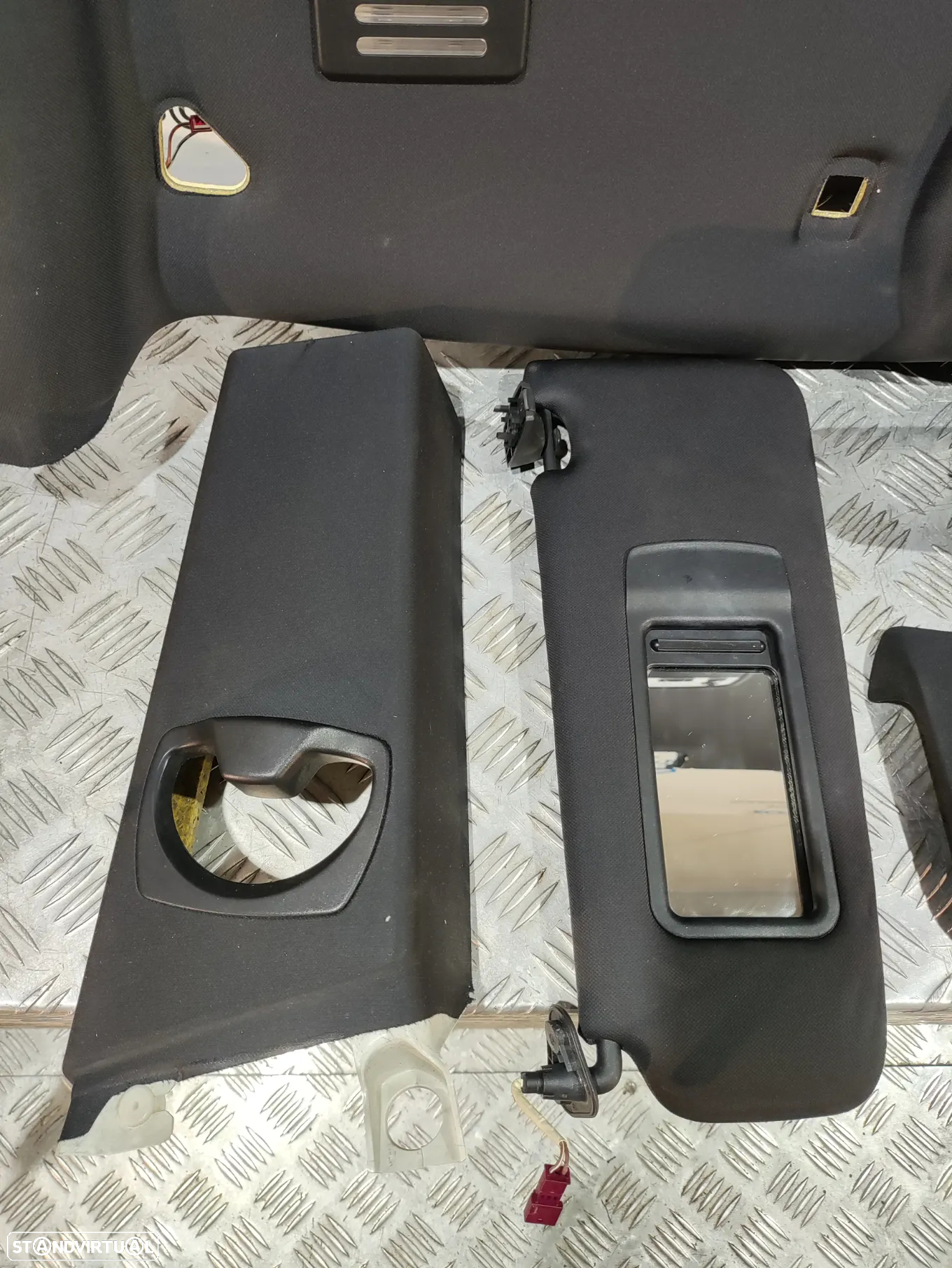 KIT INTERIOR TECTO TEJADILHO FORRO CUPULA TETO ORIGINAL BMW SERIE 3 E92 COUPE PACK M - 4