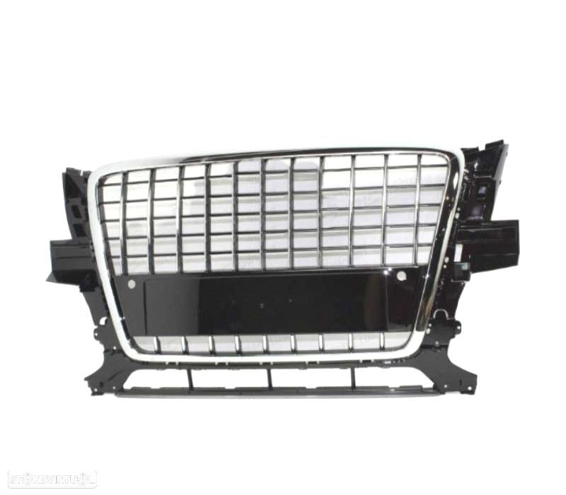 GRELHA FRONTAL AUDI Q5 08-11 LOOK S LINE CROMADO - 3