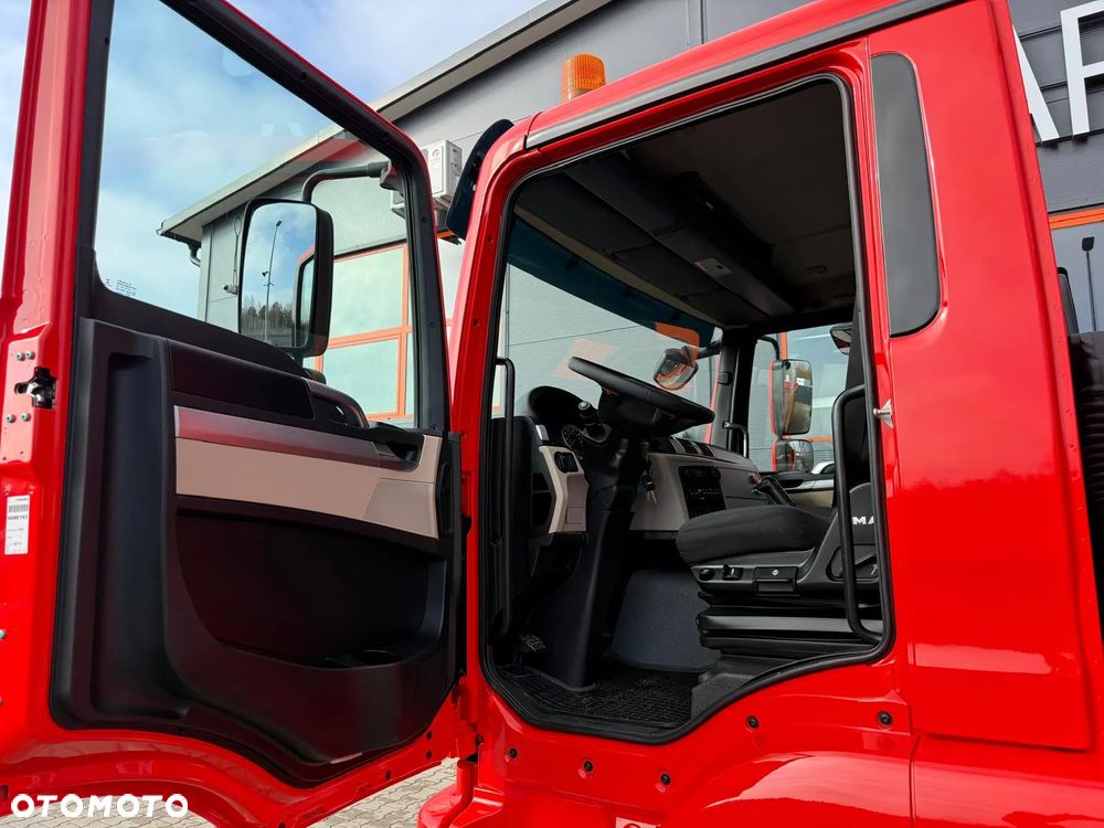 MAN TGM 18.250 // E6 // org. 92000km !!! // 4x2 // manual // skrzynia + HDS HMF z pilotem // TGS TGX TGL budowlanka żuraw dzwig kran crane - 25