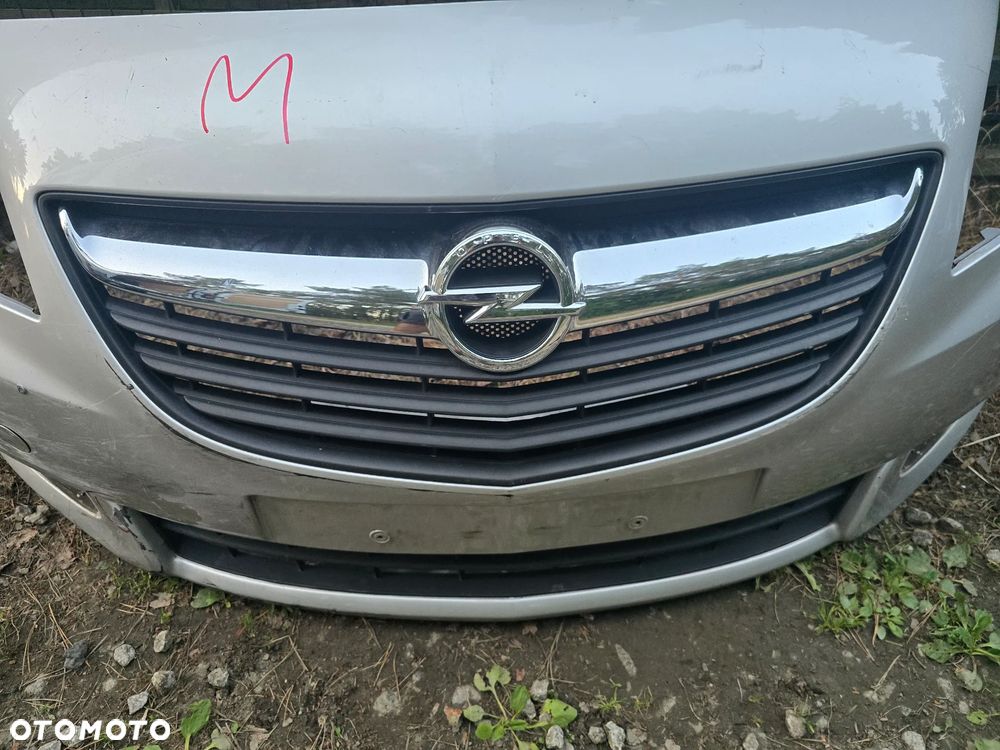 Opel Meriva b lift zderzak przód grill - 4