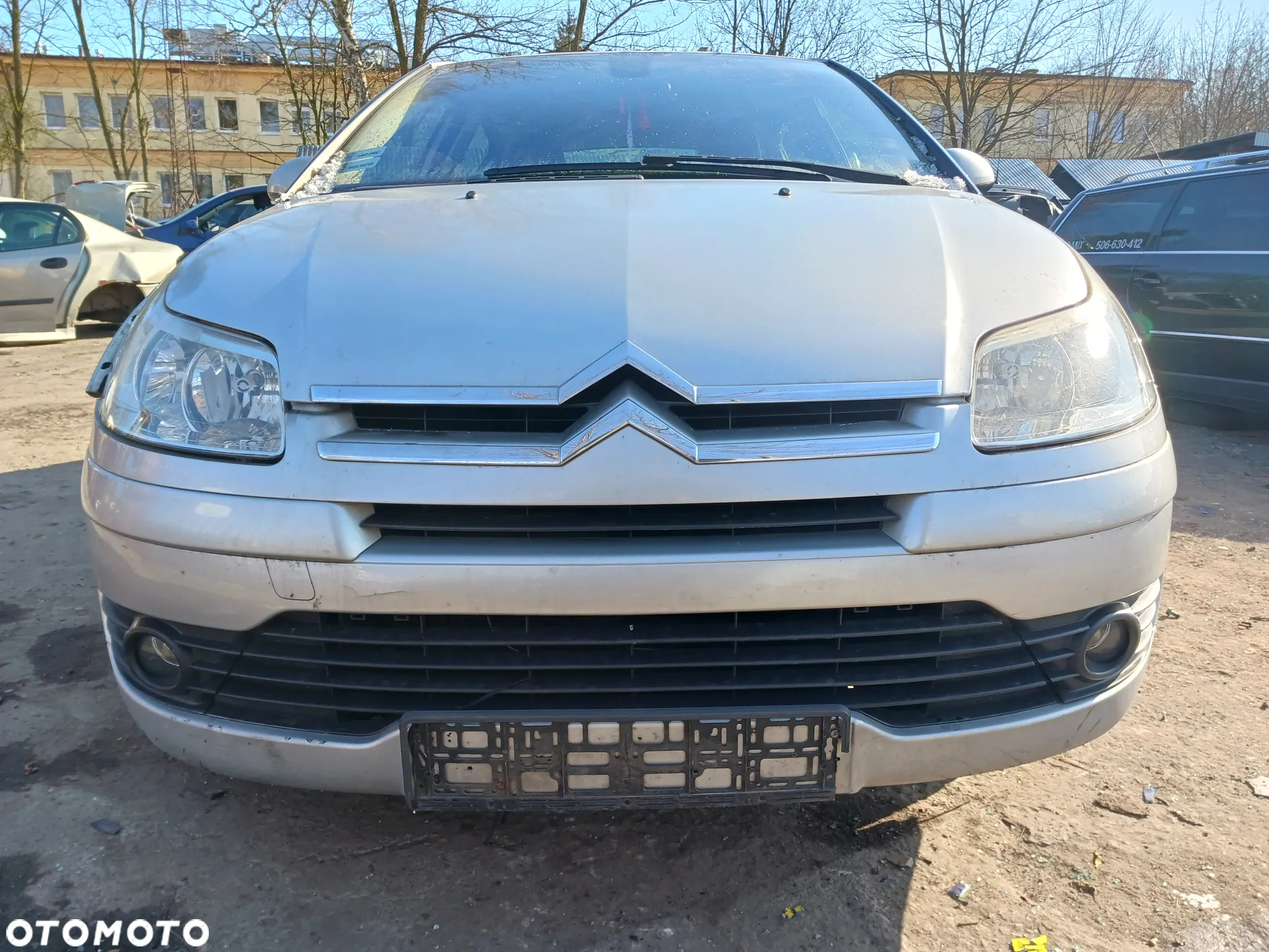 Citroen C4 I 04-10 silnik 1.6 HDI 90Km 109KM wtryski drzwi klapa tył błotnik EZR szyba maglownica panel schowek przełącznik fotel belka zacisk felgi klamka zamek lusterko podszybie osłona wyświetlacz WSZYSTKIE NA CZĘŚCI - 5