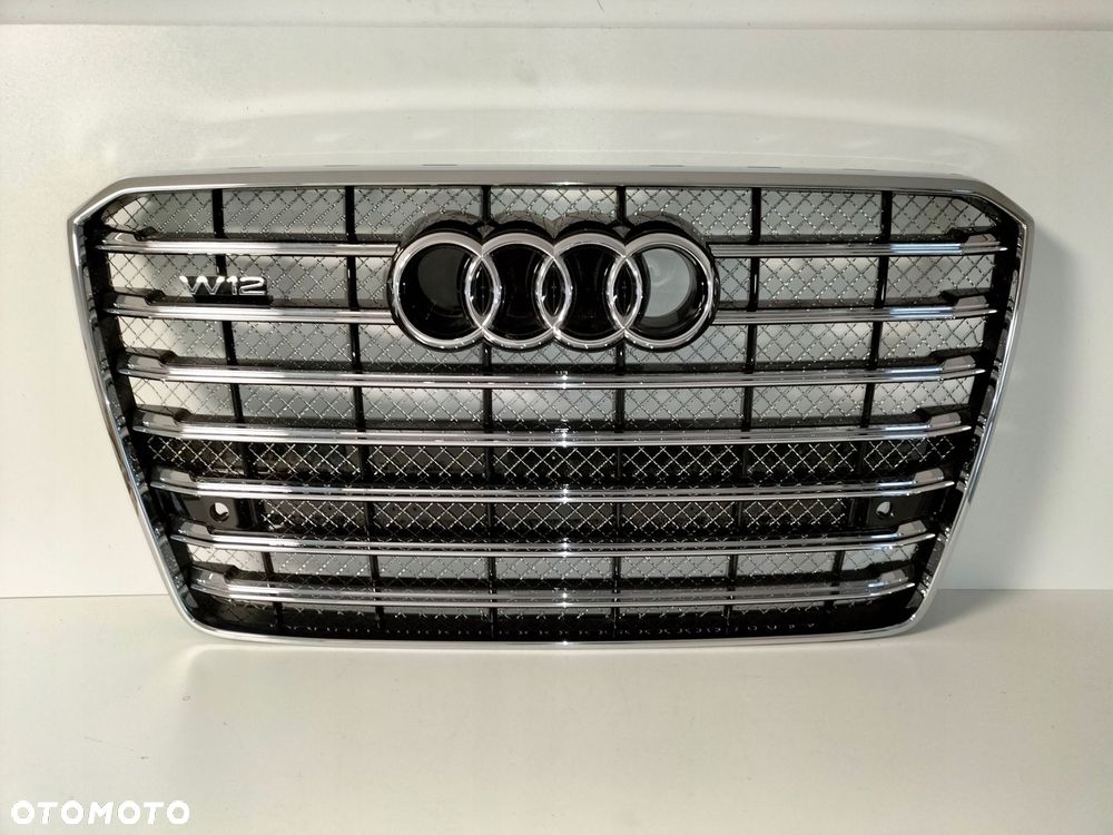 atrapa kratka grill audi a8 d4 4h0 lift 14-17 w12 - 1