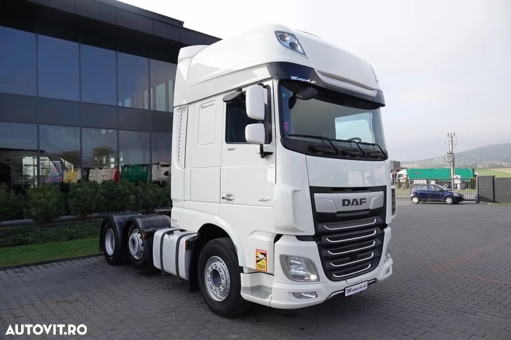DAF XF 480 / SSC / I-PARK COOL / PUSHER / RETARDER / 100% ANVELOPE / - 3