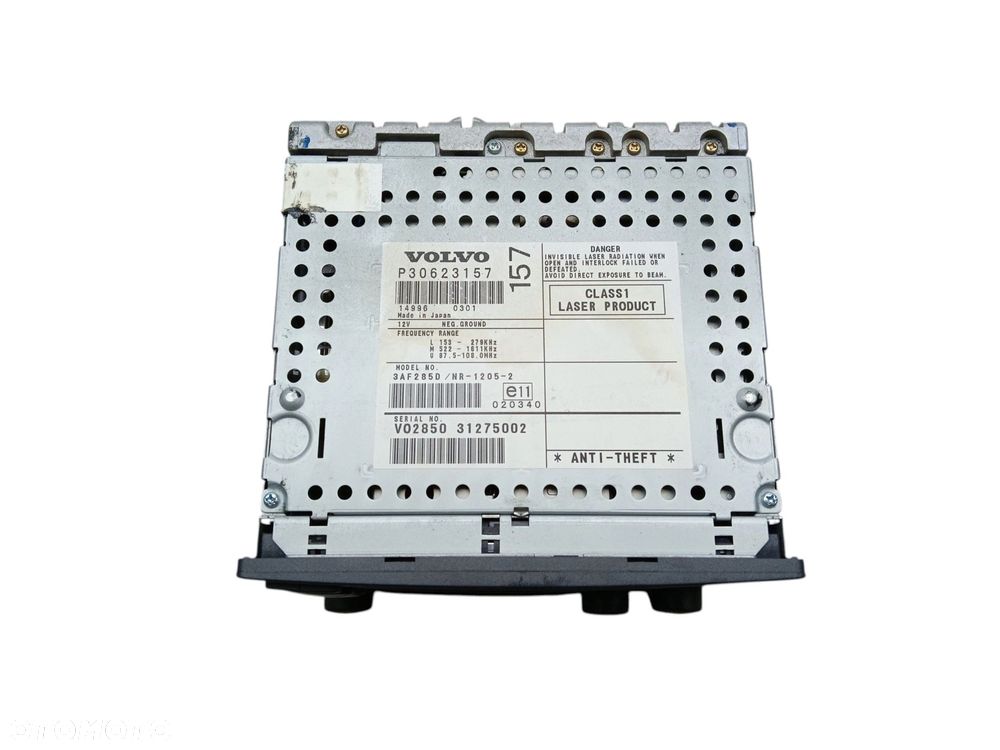 RADIO VOLVO V40 I LIFT (1999-2004) 1.9 DI 102KM 30623157 31275002 - 3