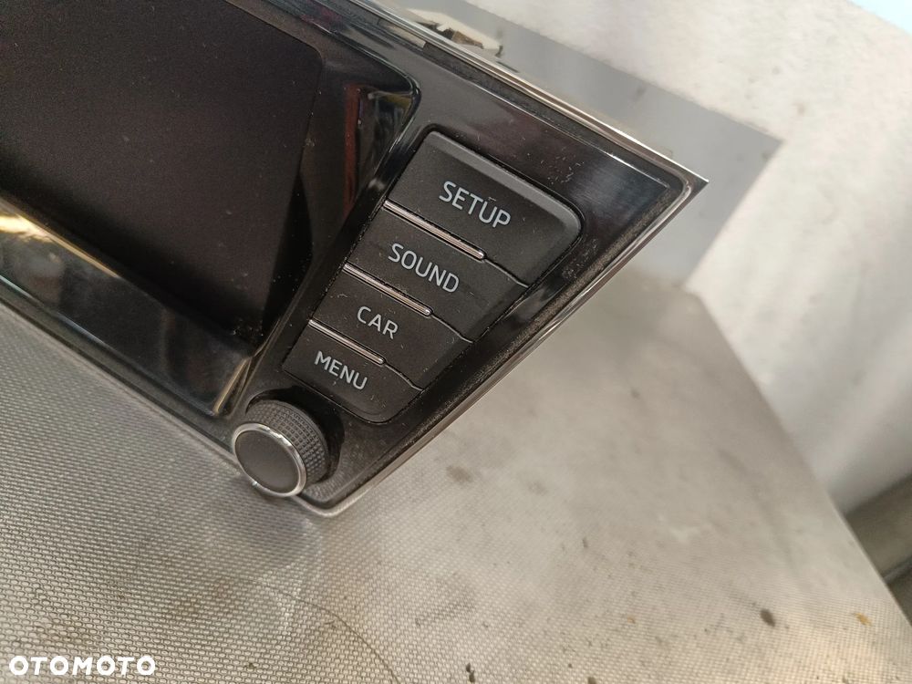 Radio Skoda Fabia 3 III Wyświetlacz Ekran Dotykowy 6V0919604 - 6