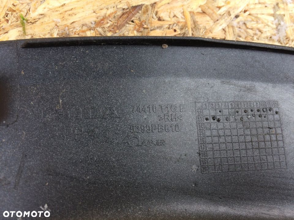 HONDA CR-V IV PRAWA LISTWA BŁOTNIKA TYŁ 11-74410T1G - 6