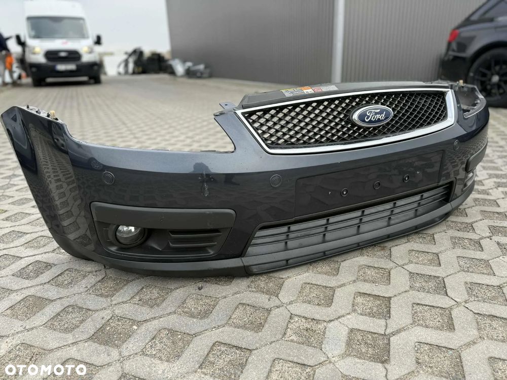 Ford C-Max Mk1 Zderzak Przód Przedni Kompletny Halogeny 4xPDC Kolor: K1 03-07 - 9