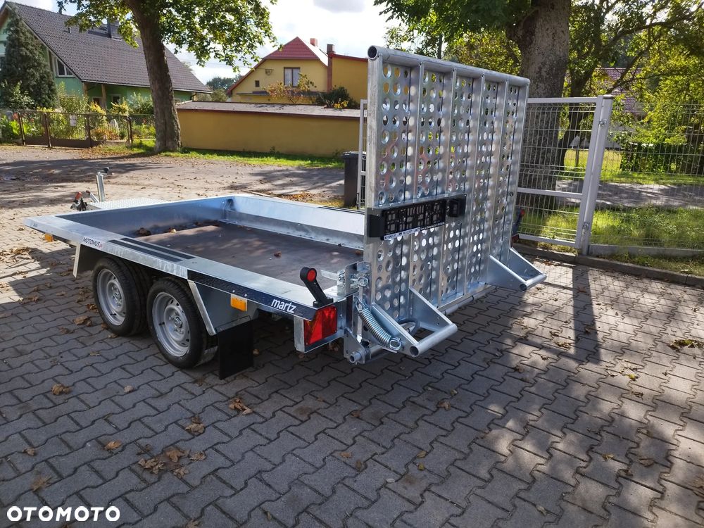 Martz Przyczepa Martz Bau 300/2 300x150 DMC 2700kg do przewozu koparki minikoparki dostawa pod dom - 7
