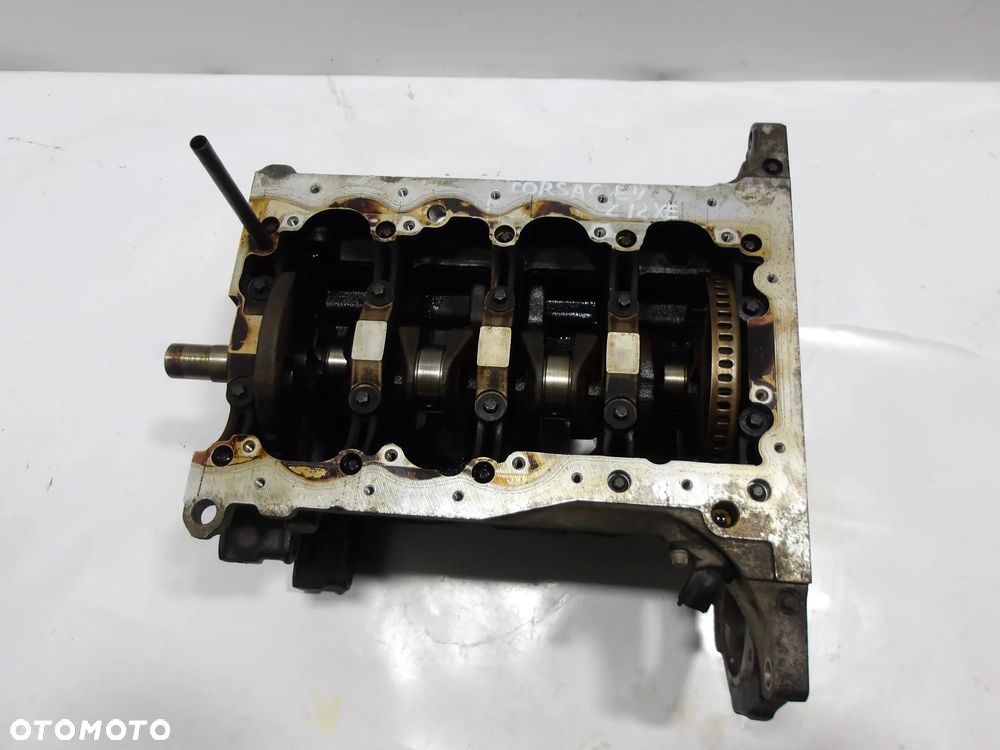 BLOK SILNIKA WAŁ KORBOWY 1.2 Z12XE 9242086 OPEL C ORSA C COMBO C AGILA A F-VAT - 1