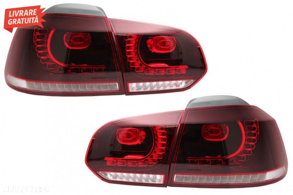 Stopuri Full LED VW Golf 6 VI (2008-2013) GTI R20 Design - 3