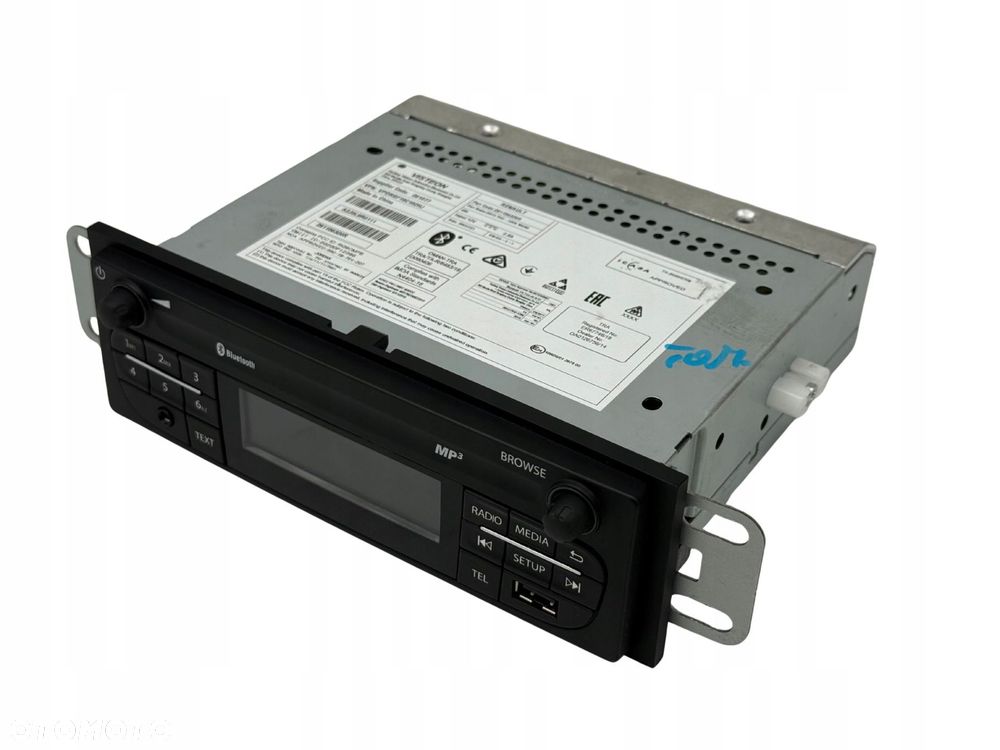 panel / radioodtwarzacz cd/dvd/gps renault master iii iv 281156320r - 1