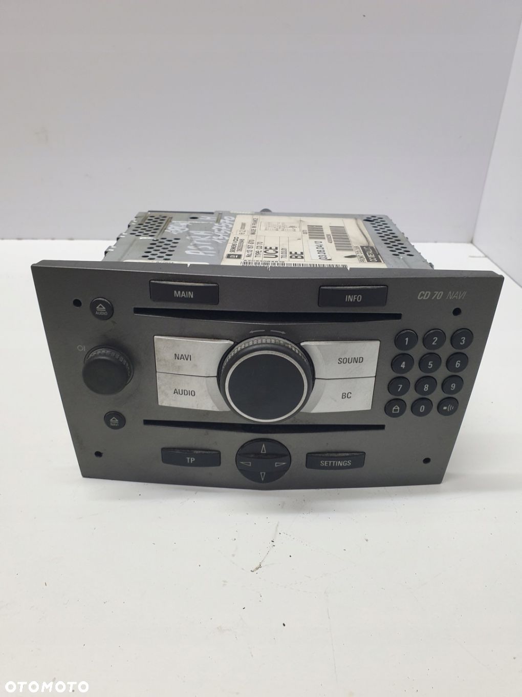 RADIO CD 70 NAVI OPEL ASTRA H 13157570 - 1
