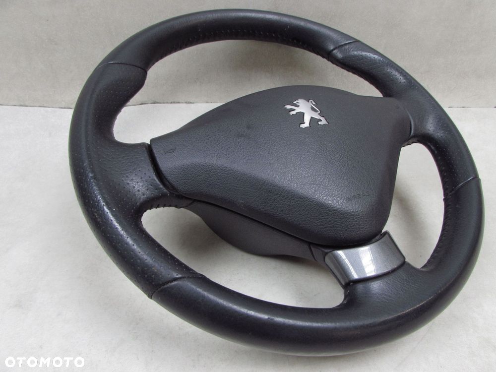 PEUGEOT 207 GTI RC 06-14 KIEROWNICA SKORA WENTYLOWANA PODUSZKA AIRBAG - 3