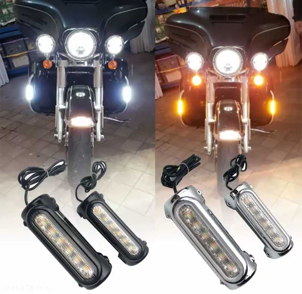 Honda yamaha suzuki kawasaki harley davidson oświetlenie dodatkowe - 1