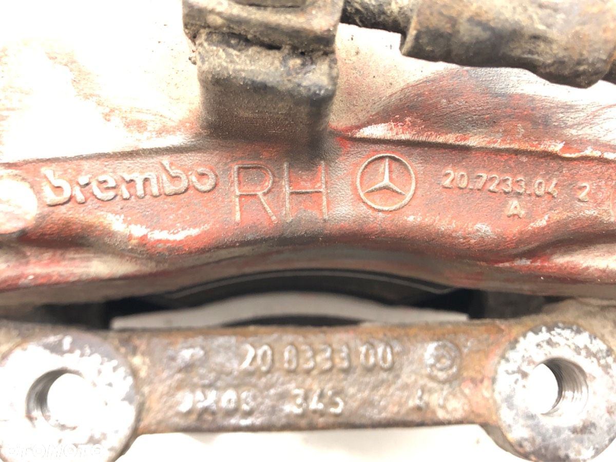 ZACISK PRAWY PRZÓD - 434.00 PLN - MERCEDES-BENZ KLASA M (W163) 1998 - 2005 ML 270 CDI (163.113) 120 - 6