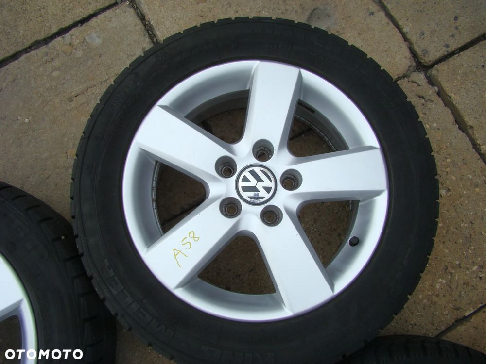 a58 5x112 VW Golf V VI VII Plus Jetta Touran Caddy Sharan 6,5jx16 opony zima - 5
