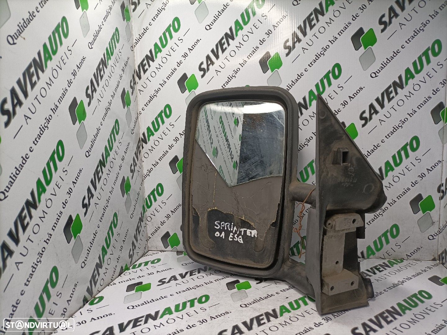 Espelho Retrovisor Esq Manual Mercedes-Benz Sprinter 2-T Autocarro (90 - 1