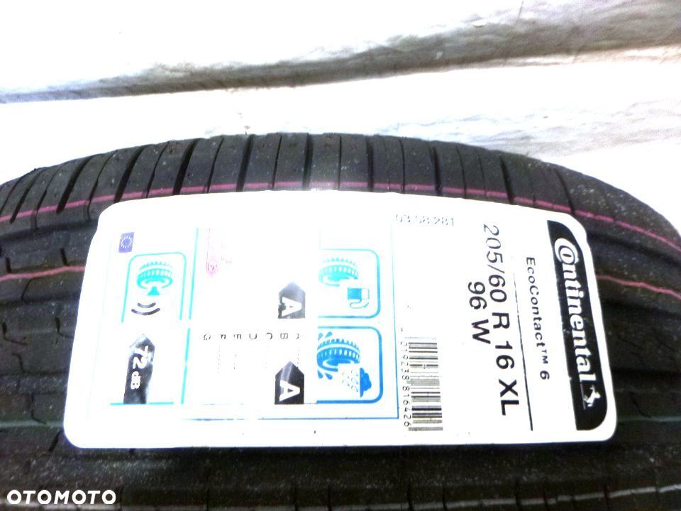 opona nowa Continental EcoContact 6 205/60 R16 96 W XL - 1