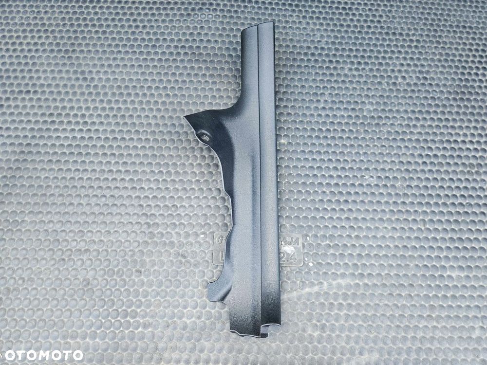 Osłona Słupka Progu Plastik Zaślepka Tapicerka Wnętrza Czarne BMW 3 E90 E91 LCI Lift - 30