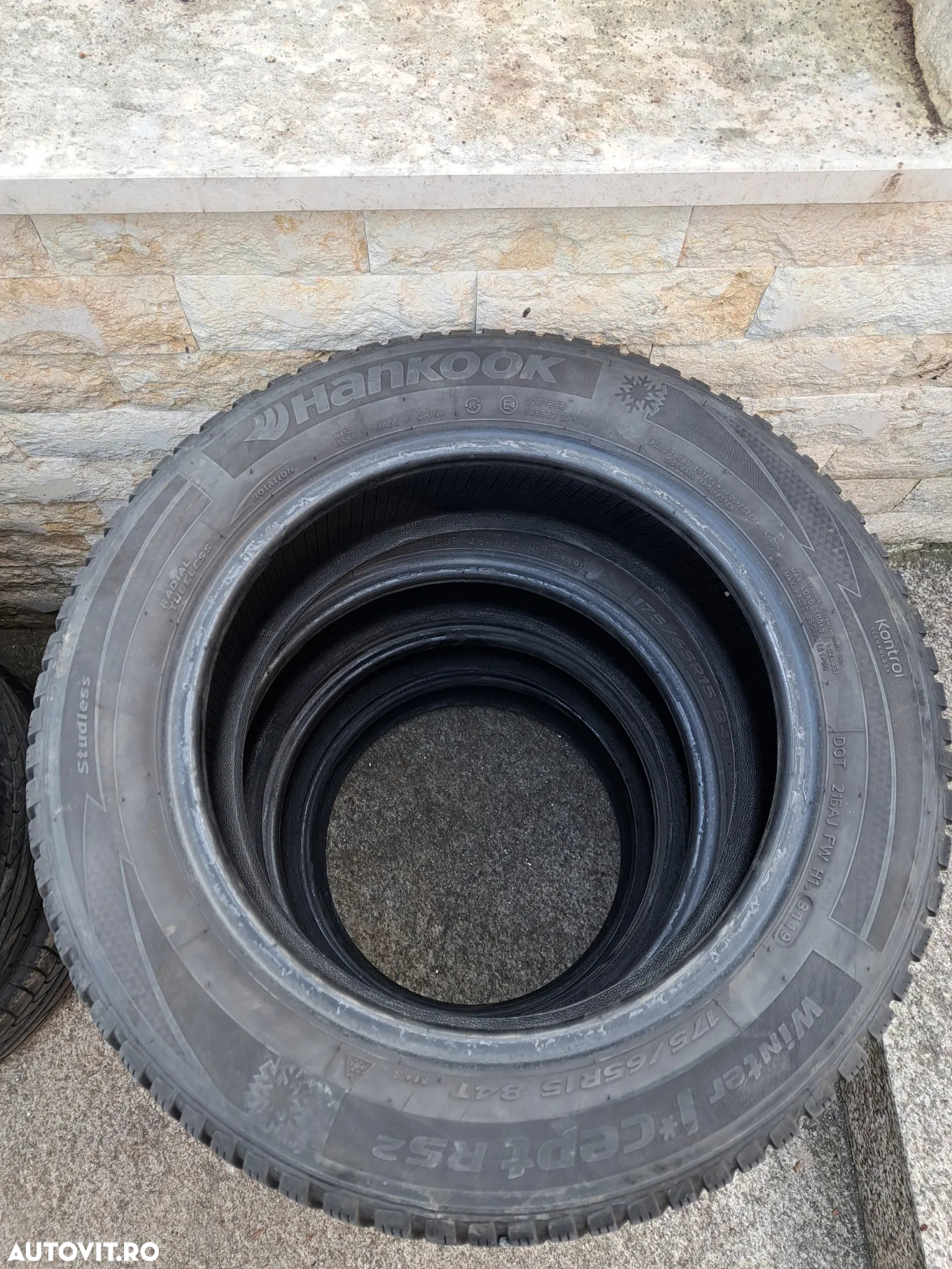 Jante MINI 5.5J 15H2 4*100mm + set anvelope vara + set anvelope iarna - 5