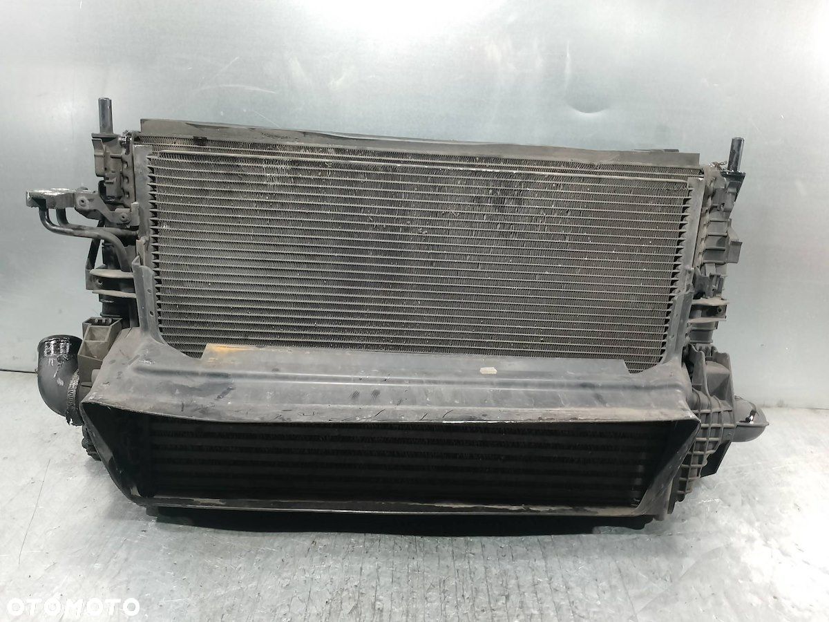 ZESTAW CHŁODNIC WODA KLIMA WENTYLATOR VOLVO V50 3M5H-8C607-RG  940086 1.6 D - 1