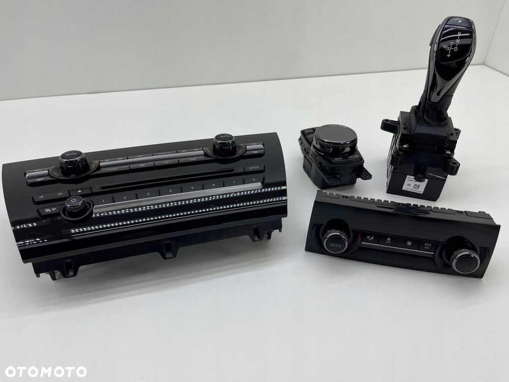 BMW X6 F16 PANEL RADIA KLIMATYZACJI IDRIVE LEWAREK KOMPLET CERAMIKA 9384925 - 2