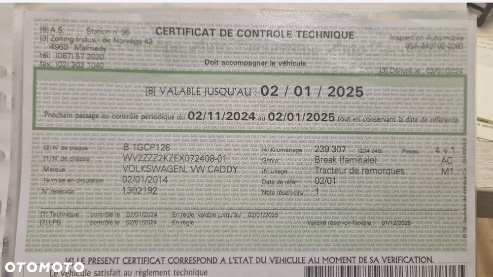 Volkswagen Caddy 1.6 Life Family (5-Si.) - 22