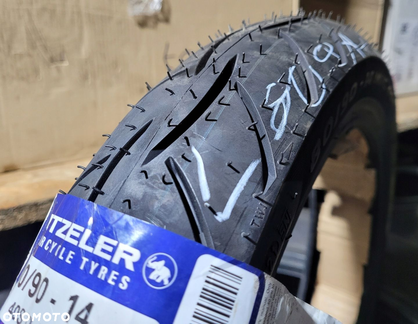 1x Metzeler Sportec Street 80/90-14 40S L809A - 4