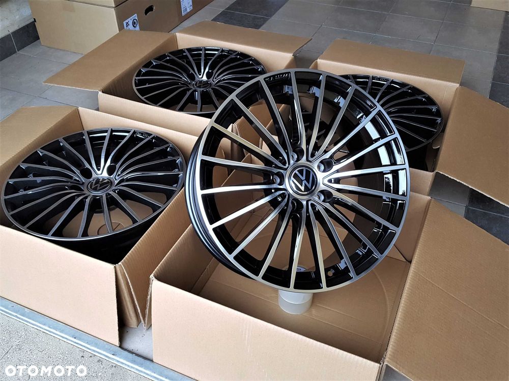 Alufelgi 18 VW T5 T6 Transporter Caravelle Multivan Czarne 5x120 429# - 2