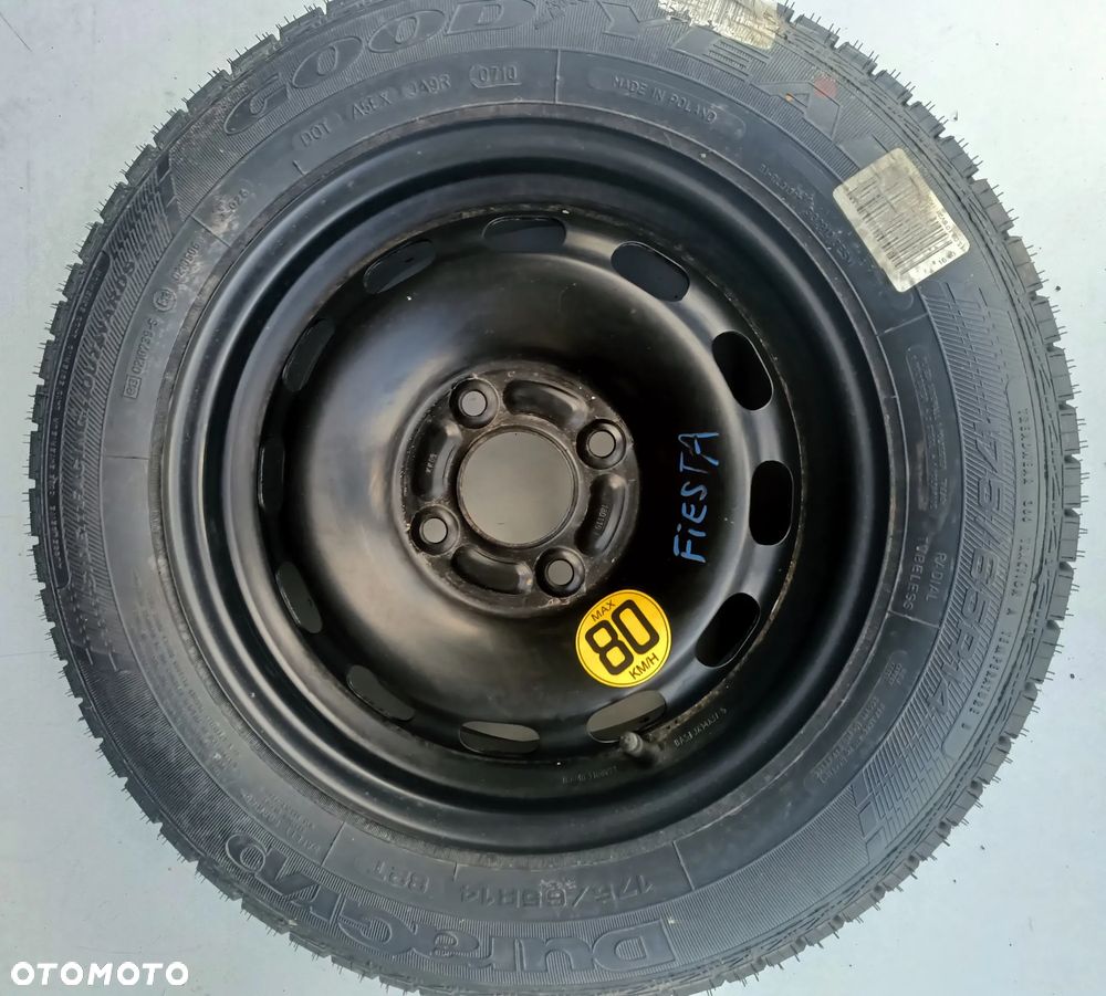 KOŁO ZAPASOWE 14 CALI- FORD FIESTA MK VII-175/65/14 - 1