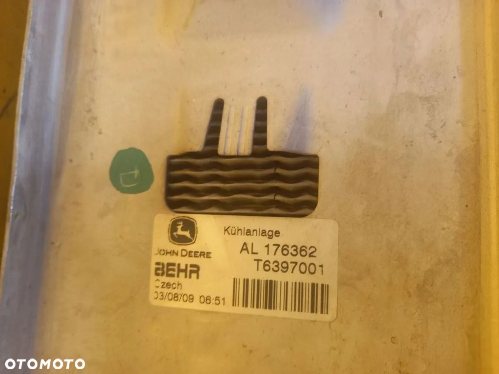 Chłodnica wody AL176362 John Deere 6920 - 2