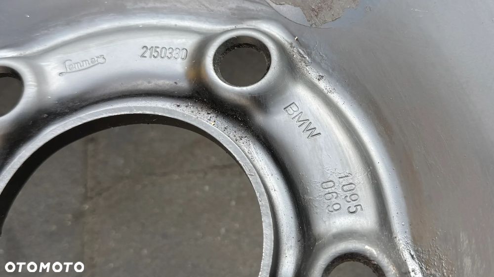 Koło dojazdowe BMW r15 5x120 125/90 ET36 dojazdówka felga e46 e36 e90 e91 - 2