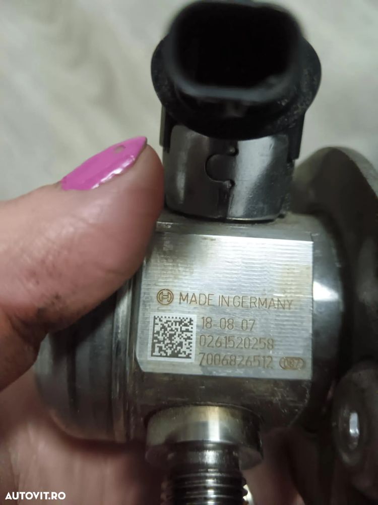 POMPA INJECTIE BMW X3 G01, X4 G02, SERIA 5 G30, G31, 2.0 , 3.0 BENZINA 0261520258, 1351 7642466 - 2