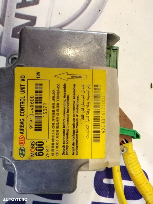Calculator airbag Kia Carnival motor 2.9 D, an 2009, import Germania - 2