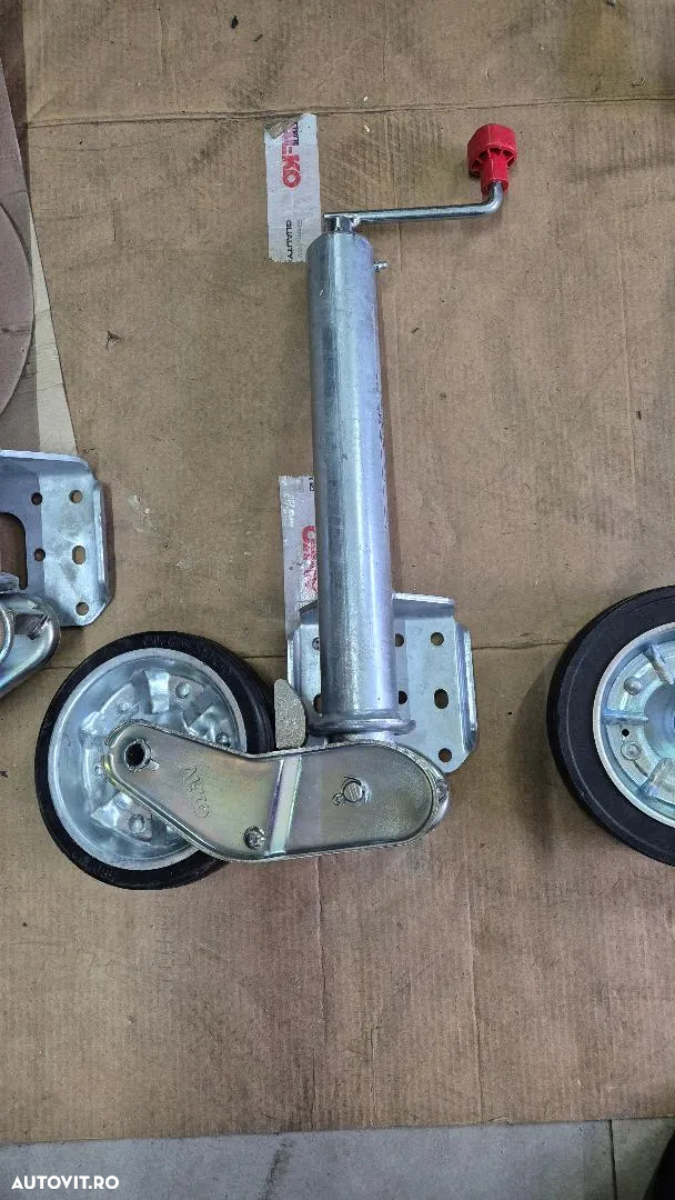 Roata sprijin remorca, platforma, automata - 5