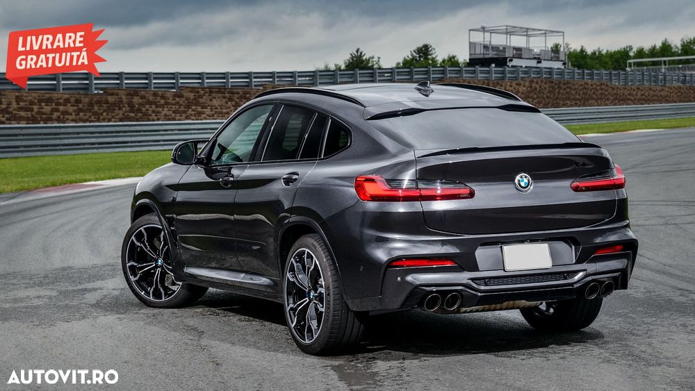Difuzor Bara Spate cu Evacuare Dubla BMW X4 G02 (2018-up) M Sport- livrare gratuita - 12
