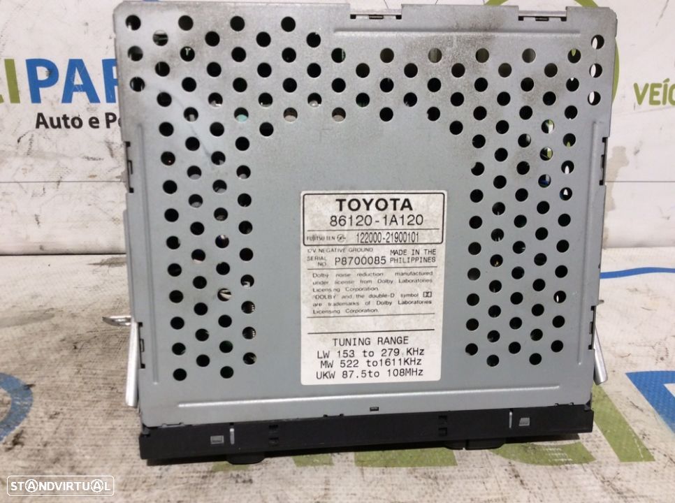 Auto rádio Toyota Corolla 86120-1A120 - 2