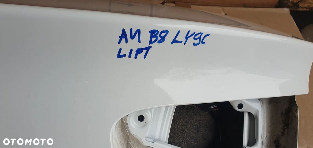 Klapa bagażnika tył tylna Audi A4 B8 Lift Sedan LY9C - 8