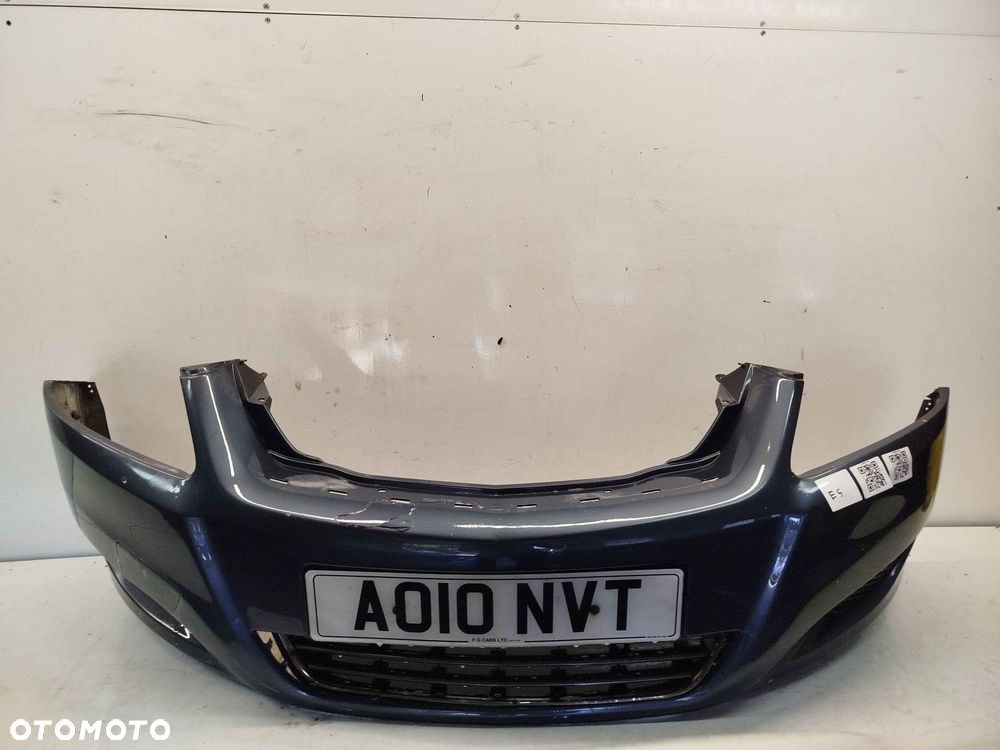 + ZDERZAK PRZOD PRZEDNI OPEL ZAFIRA B II 2 LIFT FL Z168 SZARY POPIELATY - 1