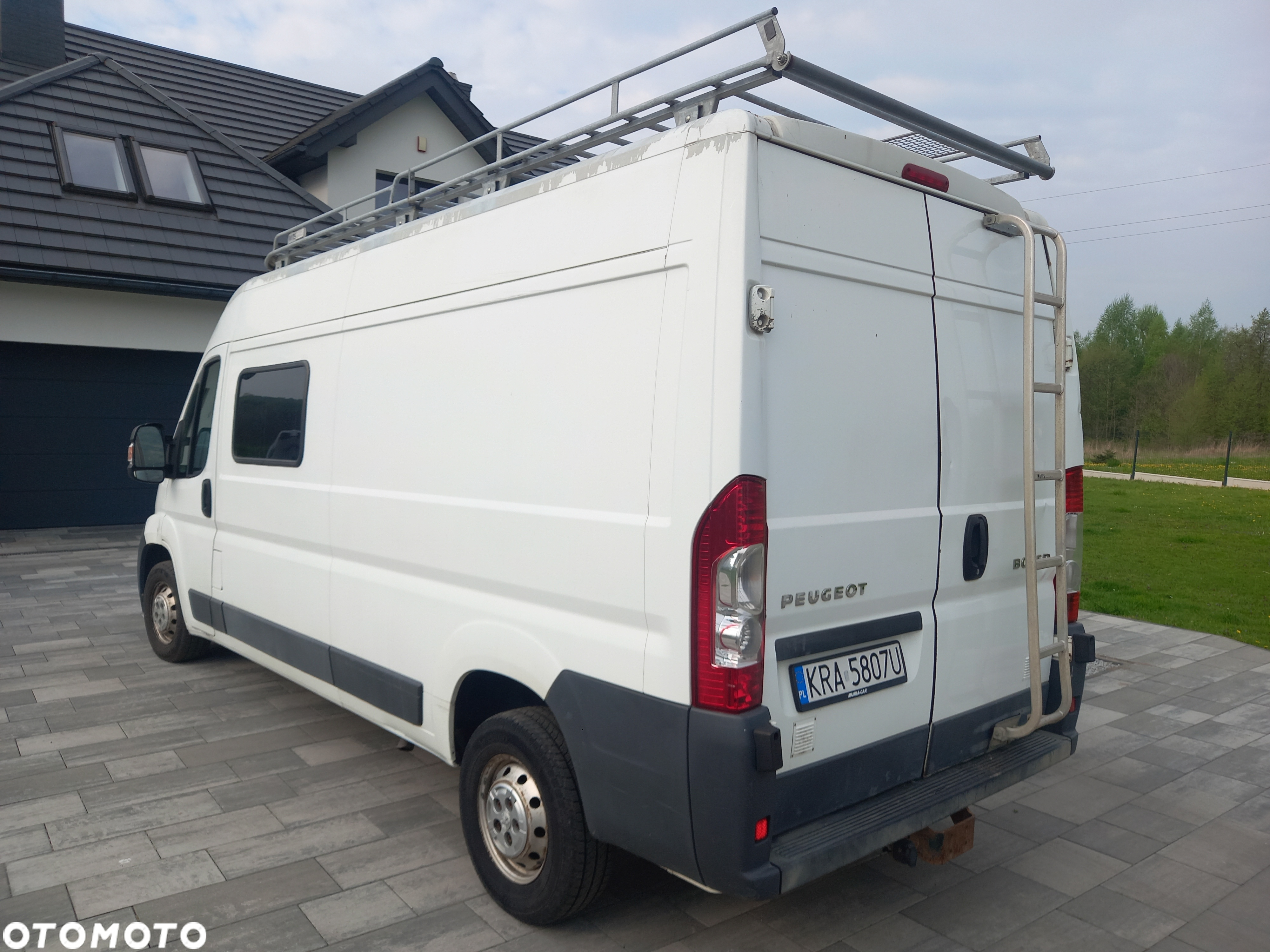 Peugeot BOXER 2.2HDI 130KM 7-Osob 2014 Brygadówka Tempomat  Klima Bagażnik - 4