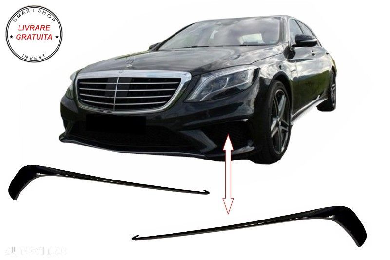 Ornament Bara Fata Mercedes S-Class W222 (2013-2017) S65/ S63 Aftermarket- livrare gratuita - 1